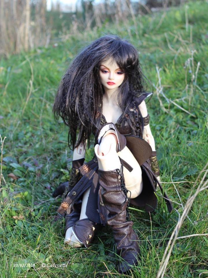 Xena (collection 2014) pour Cassiopée de Coeur d'Artichaut 65 cm