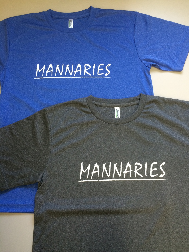 mannariesTシャツ