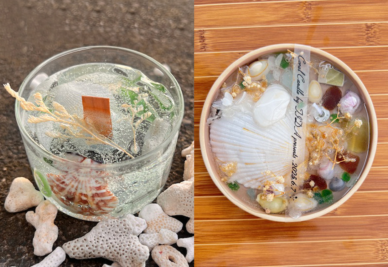 2026/8/22（土）【南葛西253】海からの贈り物を使ったキャンドル作り