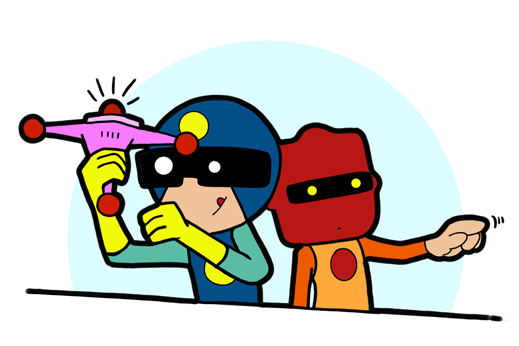 Infra-Bob und Captain Fullstack