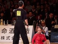 ラテン２位久保田兄妹