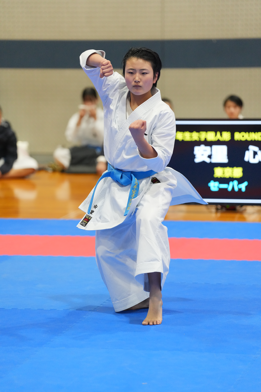 安里 心 選手（鷺宮剛柔）