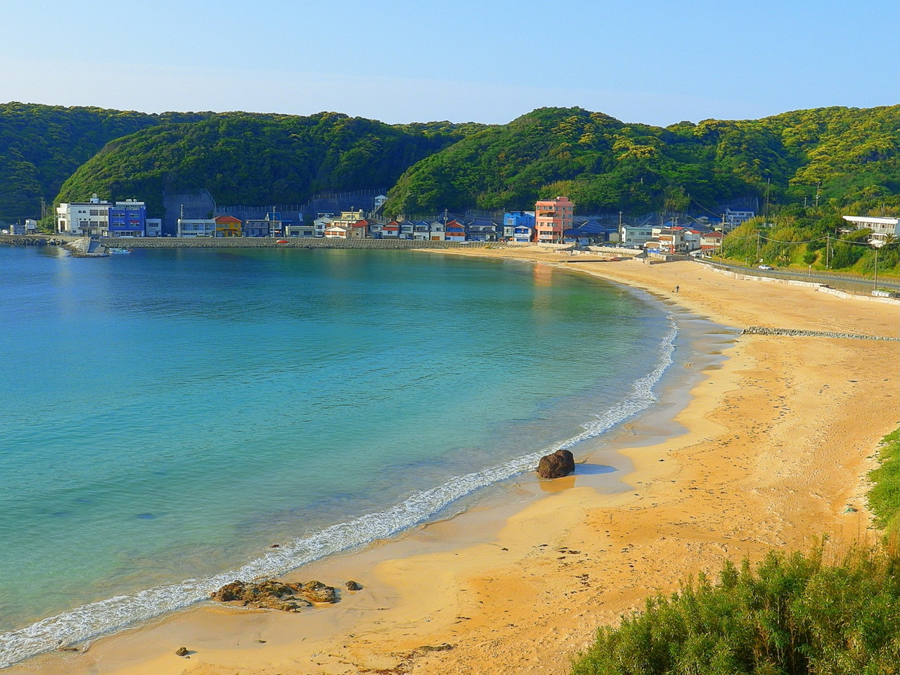 下田市　外浦海岸 Sotoura beach