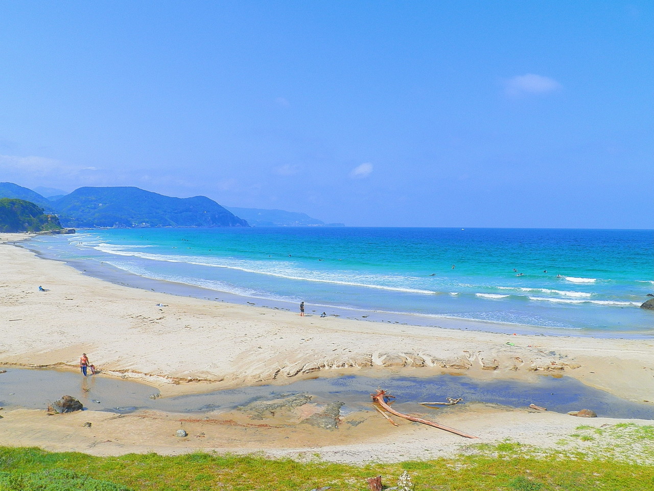 下田市　白浜海岸　Shirahama　beach