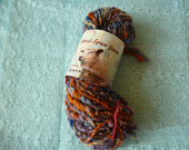 Textured chunky singkes yarn