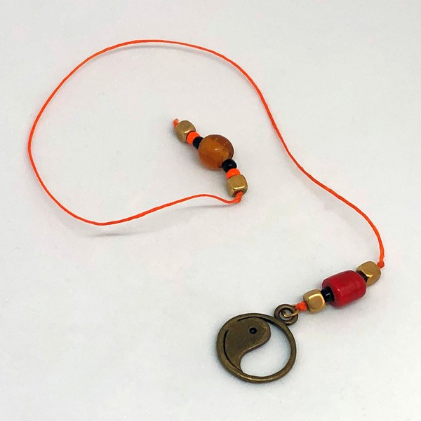Bead & Metal Bookmark - Holly Tanner