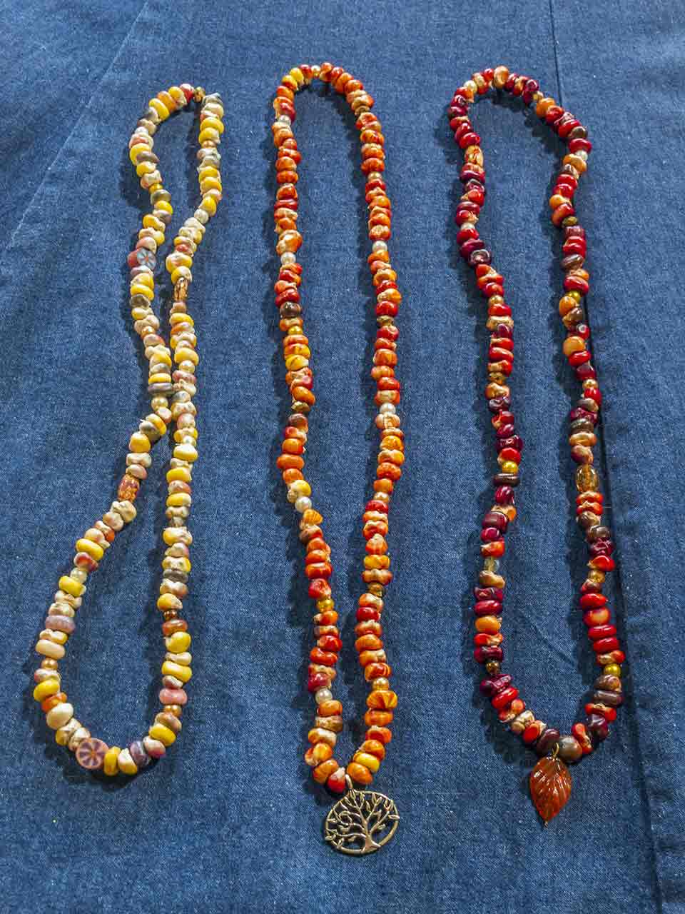 Indian Corn Necklaces - Mary B.
