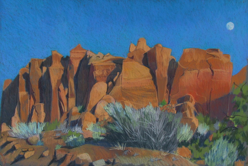 Pastel Paintings - Scotty Mitchell