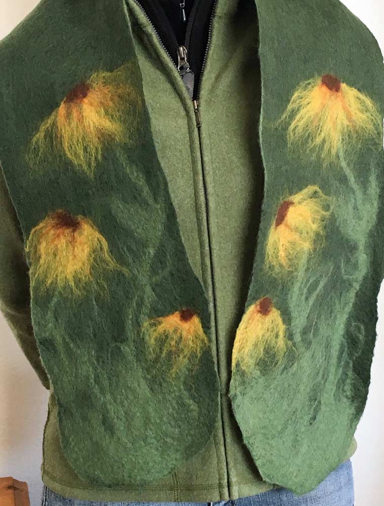 Felted Wool Scarves - Melody Perdikis