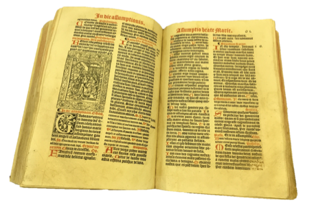 Restauration incunable 