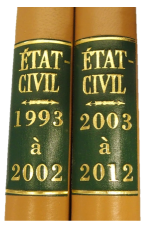 Registre état-civil