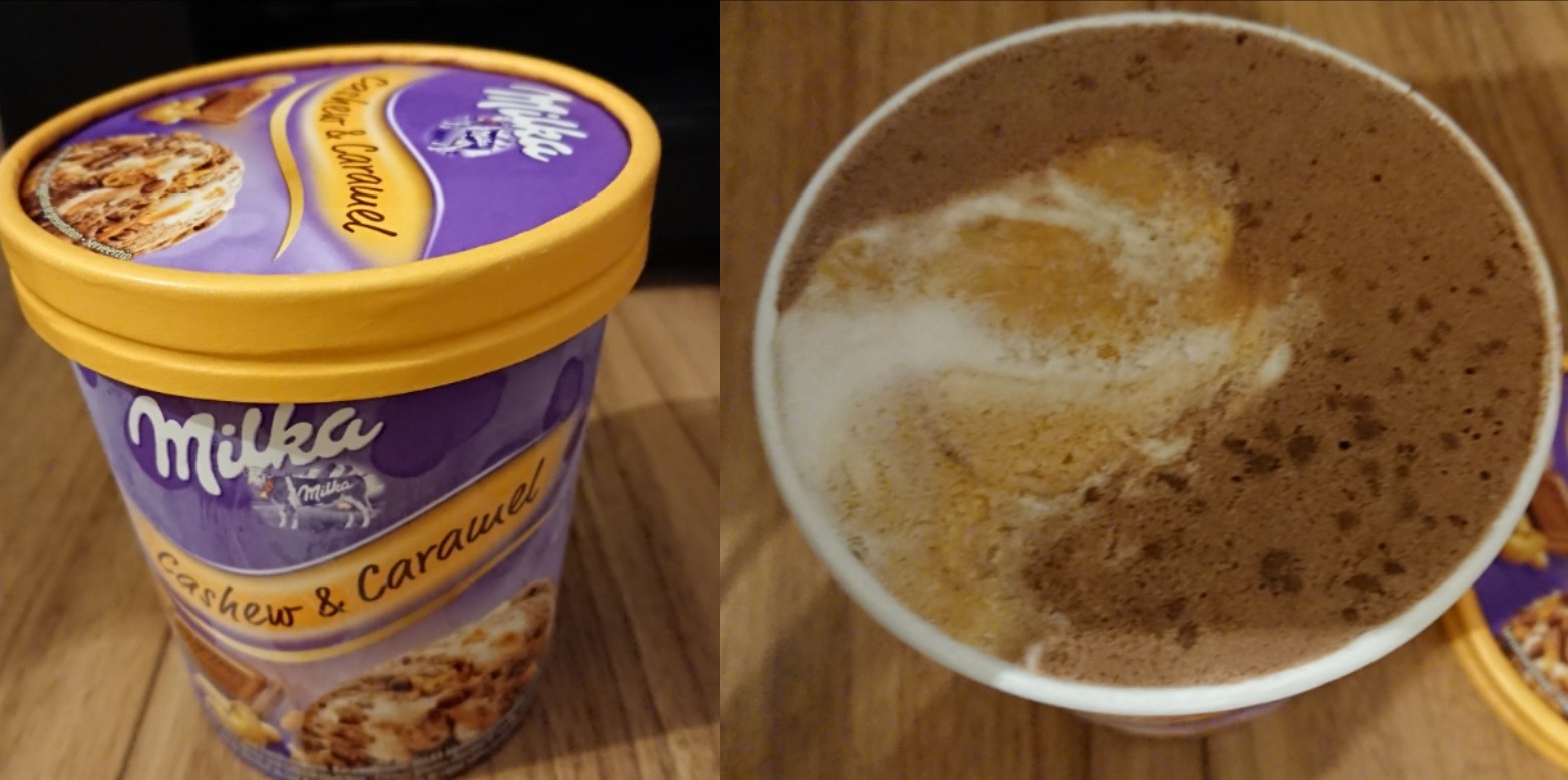 Milka Eis im Becher zuckerwelt im test