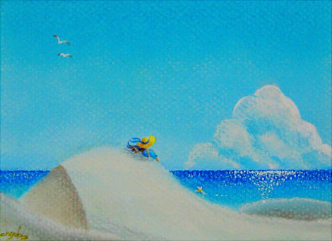 夏空間 ～海～    ポストカードsize【sold out】 　