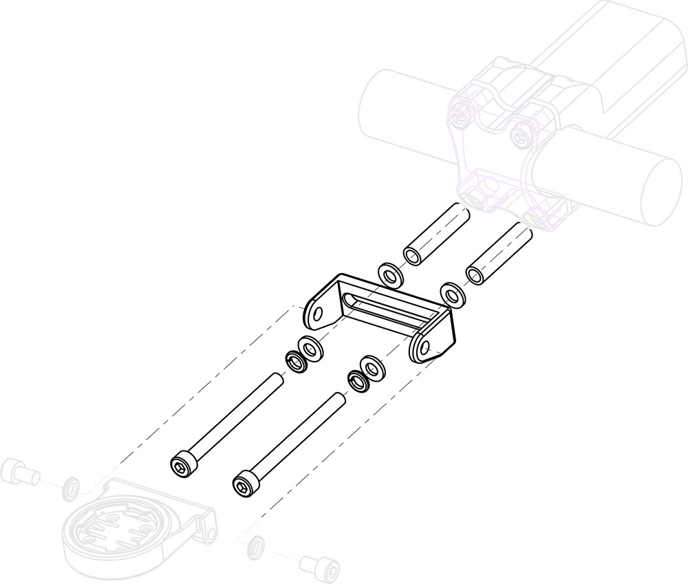 Repair parts for Bolt Clamp Arm set - レックマウント
