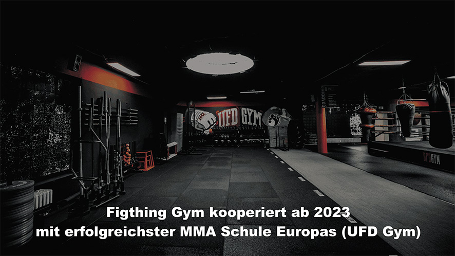 Kooperation mit erfolgreichster MMA Schule Europas (UFD) ab 2023