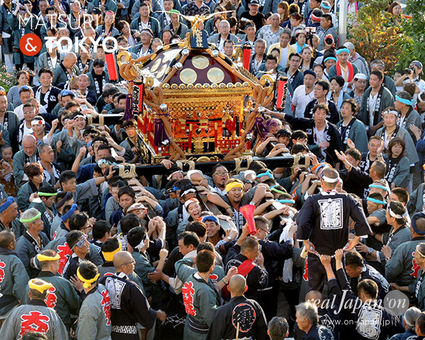 花畑大鷲神社式年大祭, 花畑大鷲神社大祭, ベルクス, 神輿, 10月8日, 写真, 画像