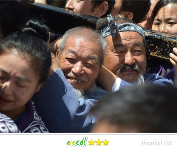 カエルさん：鳥越神社祭