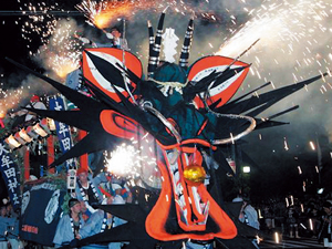 平成28年７月２３日(土)、２４(日)：おおむた「大蛇山」まつり