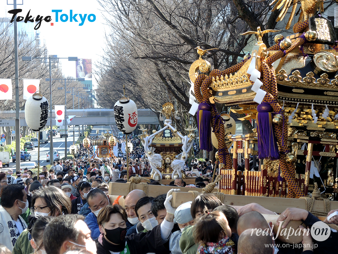 建国祭 奉祝神輿パレード 2023年 (令和5年) 