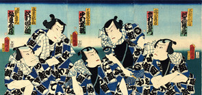江戸町火消五人揃 浮世絵協力:浮世絵ぎゃらりぃ