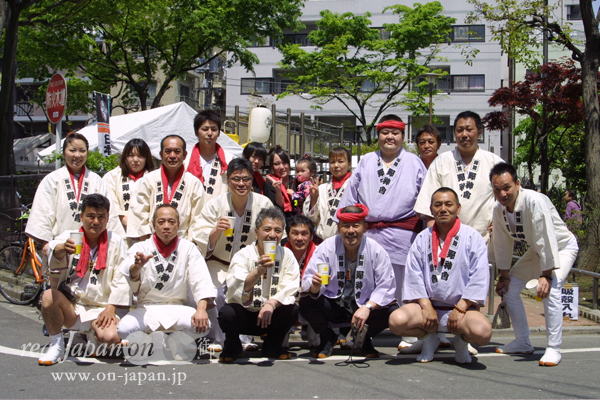 野神會さん。地元では二点棒で担いでいます。他には千住・羽田にもいきます！