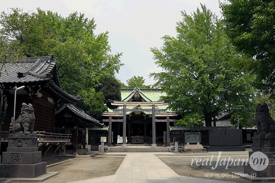 牛嶋神社に事前取材