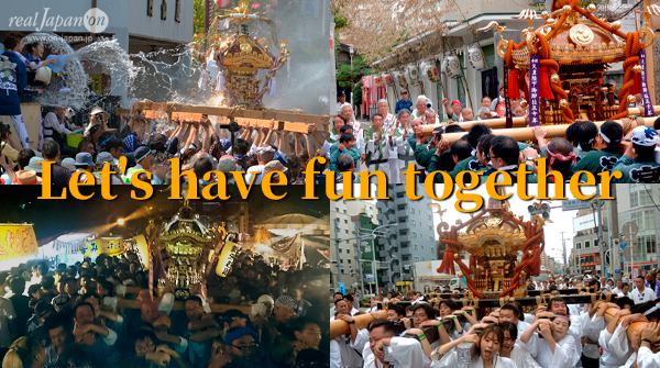 You can participate in this Japanese festival(MATSURI)