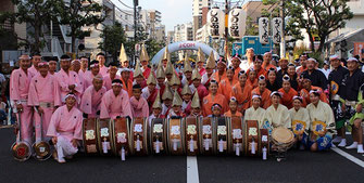 書道パフォーマンス, 龍の穴･SKC. with 一中C組, 深川第一中学校, 日比谷大江戸まつり
