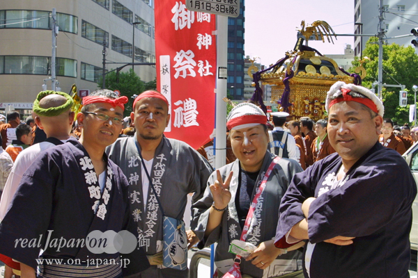 北神町会會さん。三崎稲荷神社さんの他でおススメの祭は？9月第四土日、5年一度の本郷・櫻木神社例大祭！