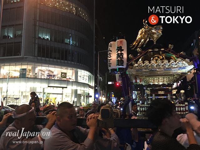 青山熊野神社例大祭 外苑町会宵宮渡御 @2017.09.30