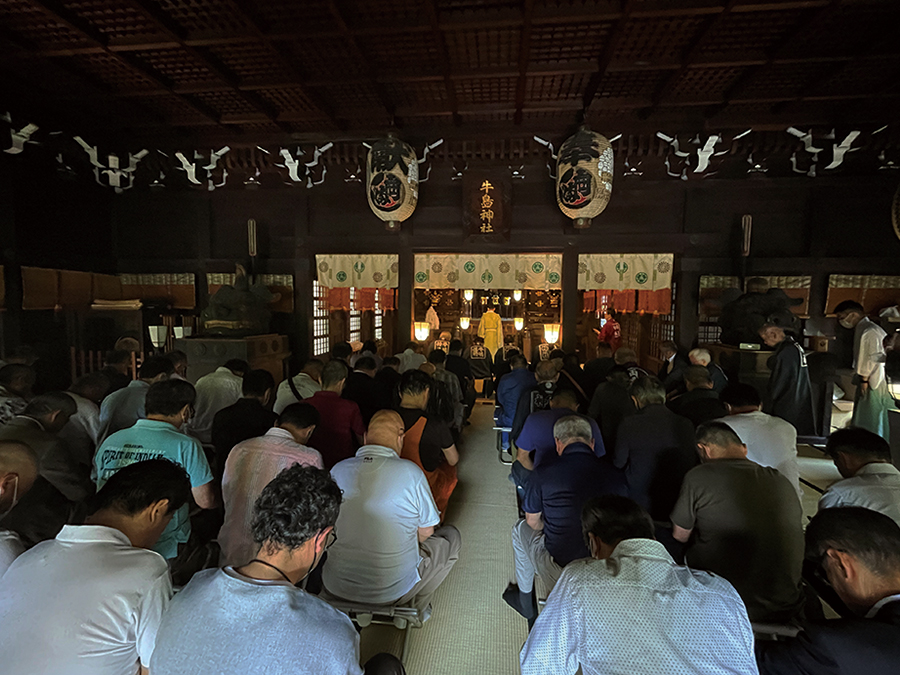 牛嶋神社 御鎮座1165年大祭【第1回 大神輿連合渡御 町代表責任者会】