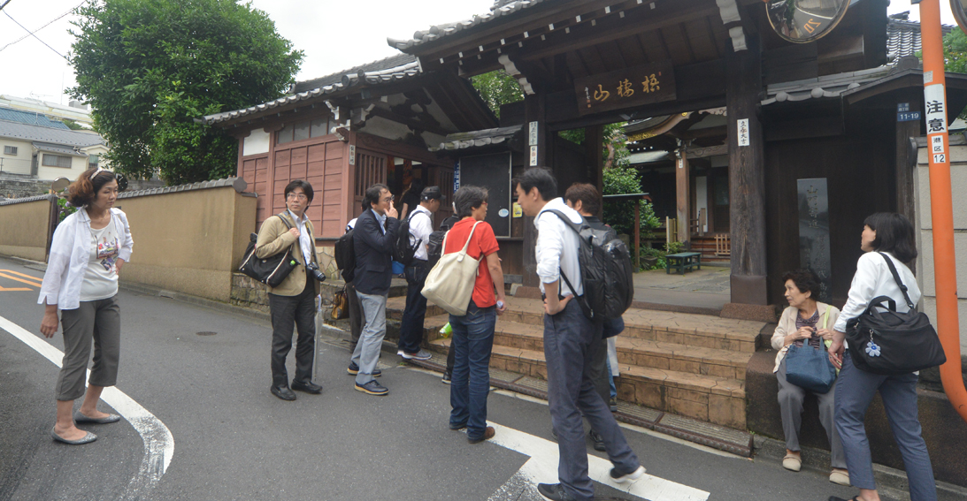 幽霊坂のお寺