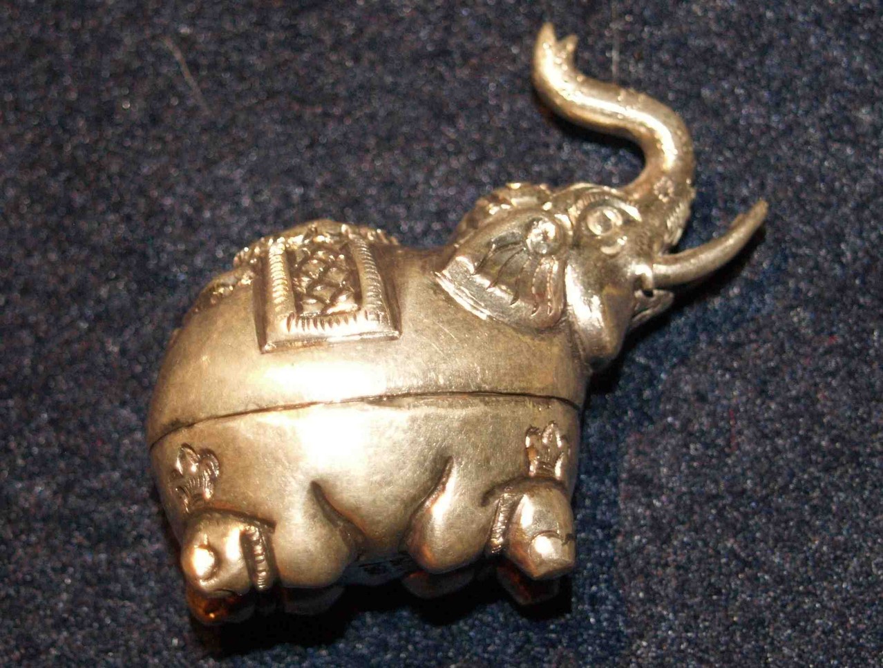 Betel-Box Elefant 40 x 30 mm