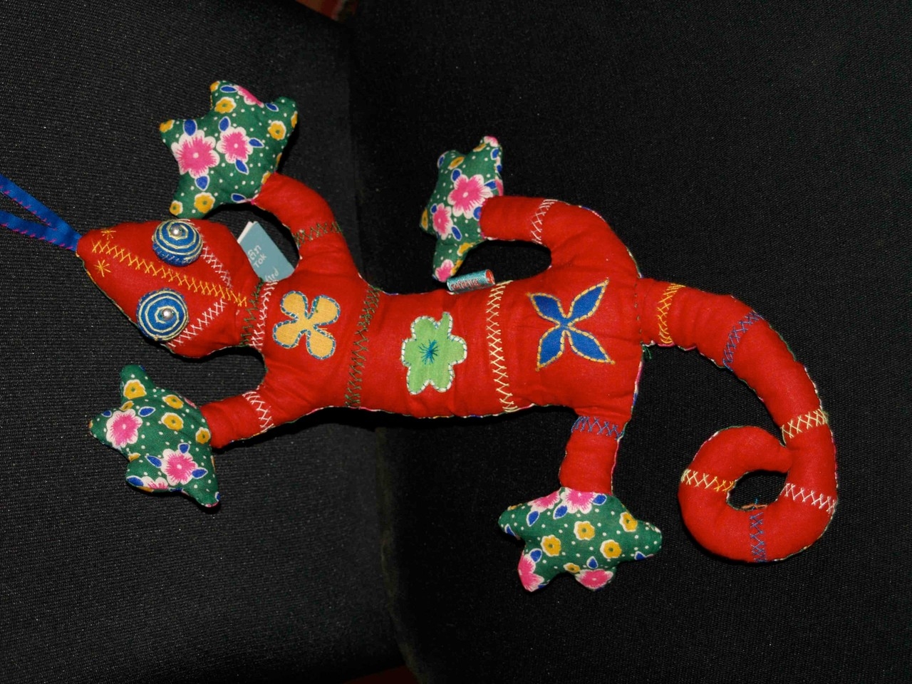 Gecko-Doll 30x20 cm