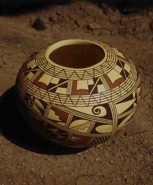 Hopi-Vase M. Silas