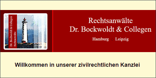 Dr. Bockwoldt Rechtsanwaltskanzlei in Eppendorf