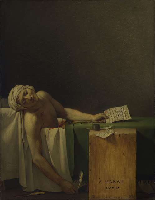Mort de Marat de Jacques-Louis David