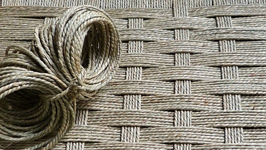 Seagrass cord.