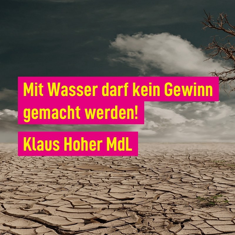 Wasser ist ein Allgemeingut und kein Profitgeschäft‼️