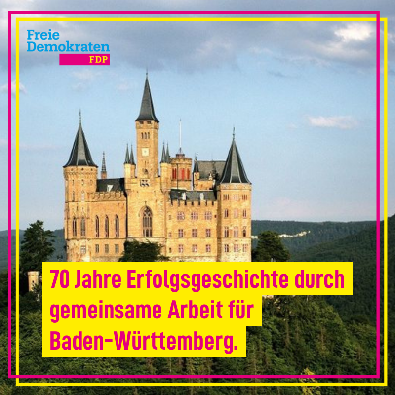 70 Jahre Baden-Württemberg!