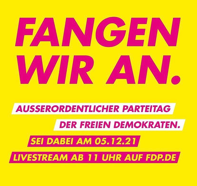 „Fangen wir an“, ist das Motto unseres Bundesparteitags