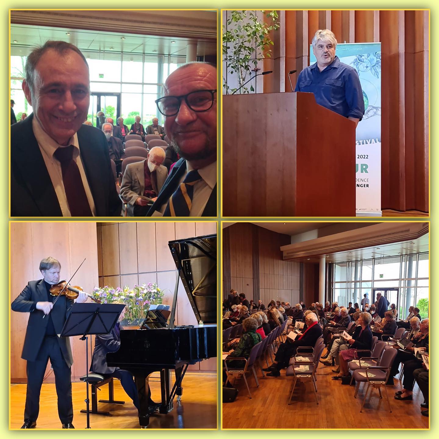 Eröffnungsfeier des 34. Bodenseefestivals unter dem Motto „Natur“