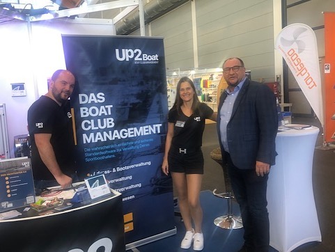 Heute bin ich auf der Interboot-Messe ⛵️ in Friedrichshafen