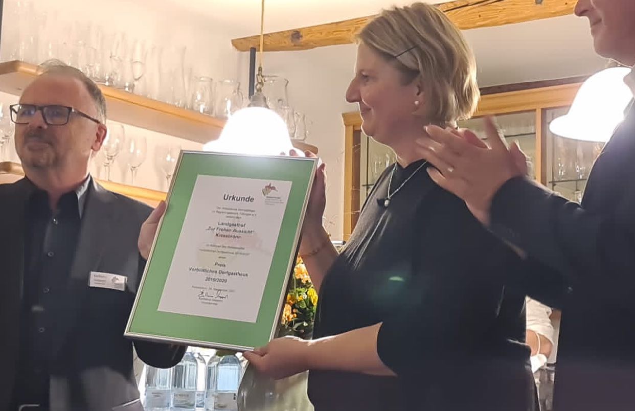 Verleihung des Preises „Vorbildliches Landgasthaus“