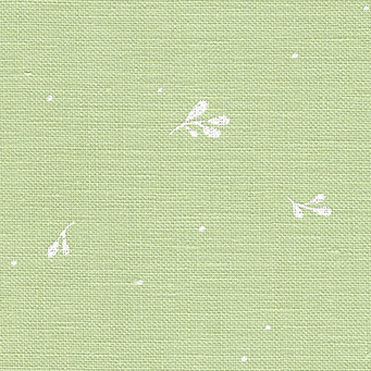 belfast leaves motif floral 3609/6369 vert toile à broder zweigart