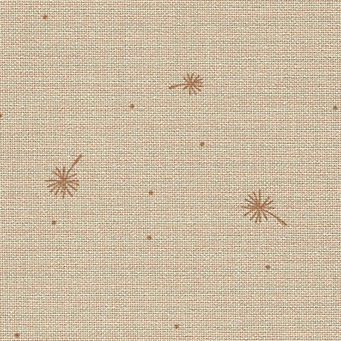 murano naturel lin motif floral 3984/2429 toile à broder zweigart