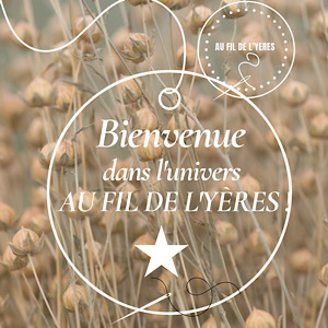 Passion du lin et savoir-faire artisanal au cœur de l’atelier AU FIL DE L’YERES - Bienvenue AU FIL DE L’YÈRES - lin et broderie - création de modèles au point de croix disponibles en fiches et pdf - création de kits sac en lin