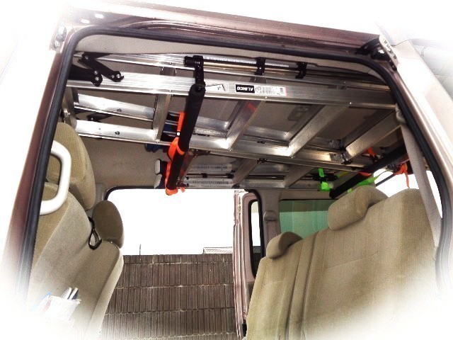 フィルム施工屋のブログ　アトレー車内キャリア取付