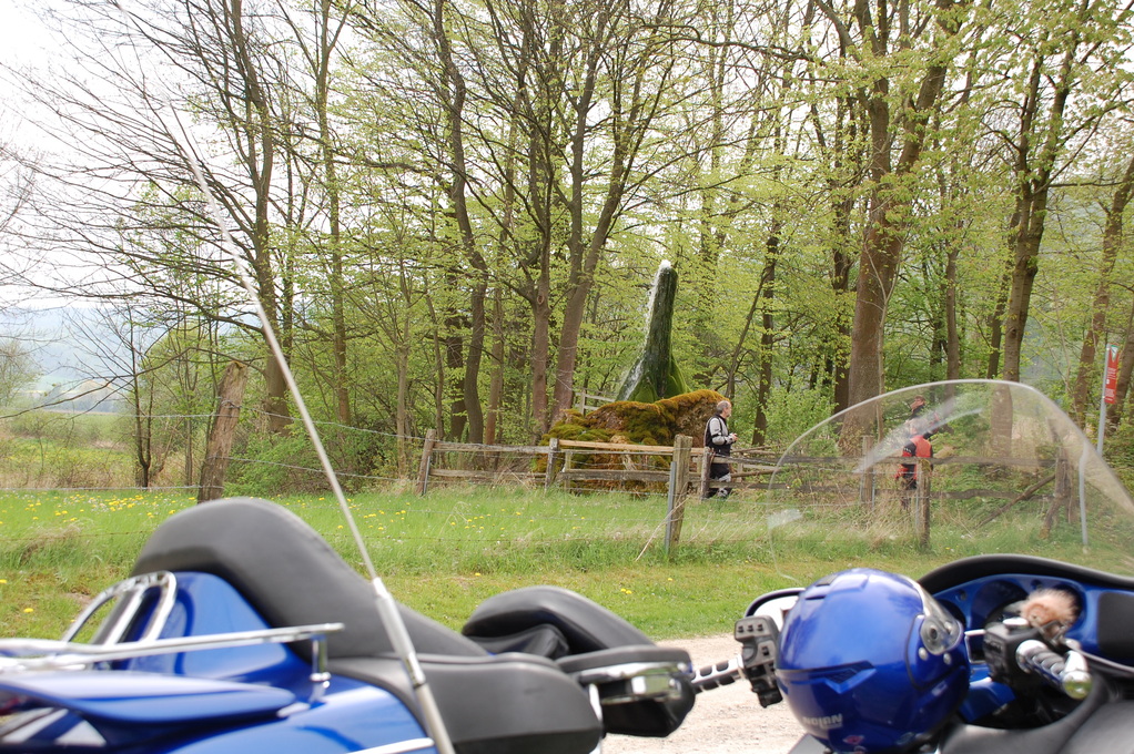 Ankunft beim Wasserbaum in Ockensen