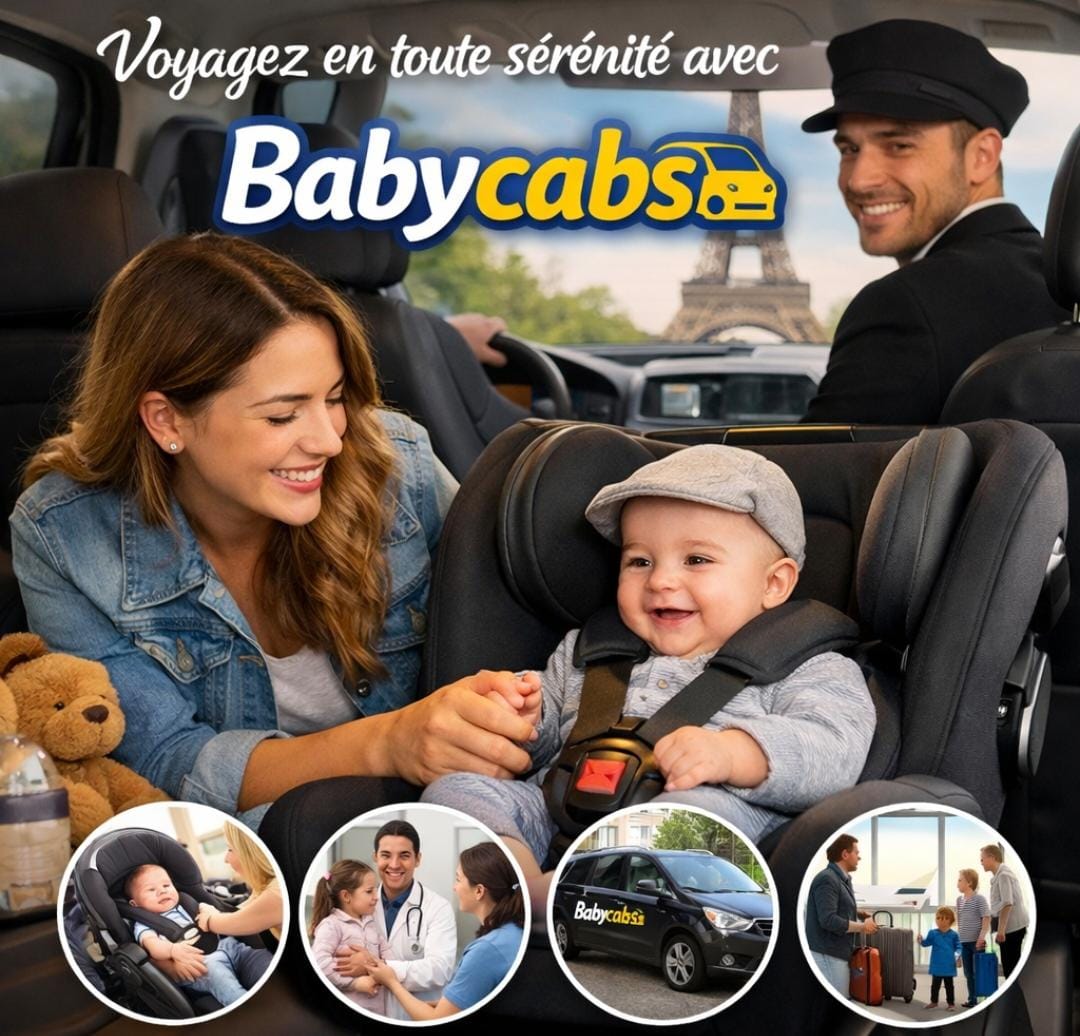 Pourquoi choisir Babycabs pour vos déplacements avec bébé ?